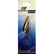 Блешня для риболовлі, обертова, EOS S0005В, вага 4г, колір GS101001